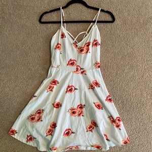 Forever 21 Floral Fit & Flare Dress